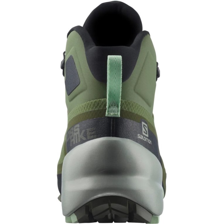 Botas Caminhada Salomon Cross Hike Mid GTX Feminino Verde Oliva | PT C13467